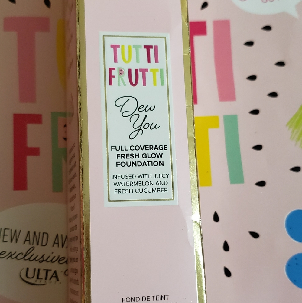Too Faced Dew You Tutti Frutti Foundation